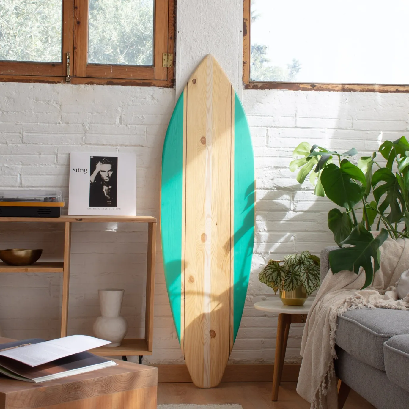 Hannun Tabla de surf decorativa Ylena