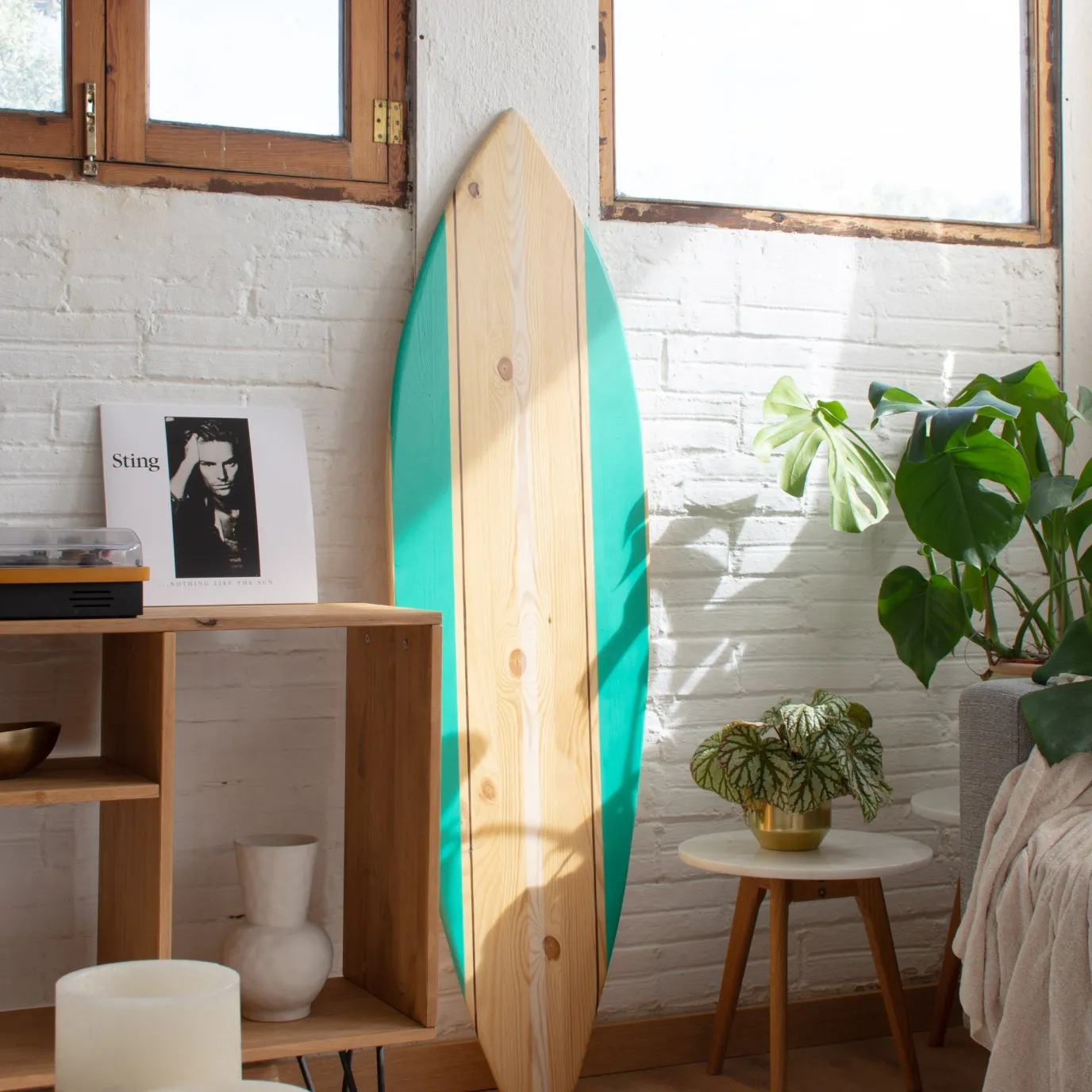 Hannun Tabla de surf decorativa Ylena